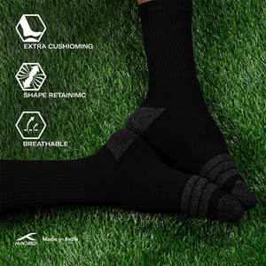 Chaussettes de cricket pour hommes, tissu extensible confortable à impression numérique, logo sur le bas, pour la saison de printemps - Product Image 6