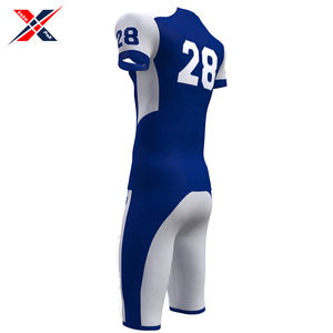 เสื้อฟุตบอลอเมริกันสำหรับผู้ใหญ่ ผลิตจากโพลีเอสเตอร์ 100% พิมพ์ลายแบบซับลิเมชั่นตามสั่ง ออกแบบโลโก้ของคุณเอง คุณภาพทนทาน สินค้ามาใหม่ - Product Image 3