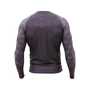 <b>High</b> Quality Men's Simple Rash Guard with Unique Design Breathable and Best Price Wholesale Option - Product Image 6