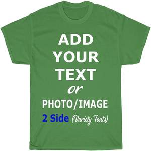 Camiseta estampada personalizada con logotipo para hombre, camiseta promocional de tu propia marca, camiseta de trabajo personalizada para hombre - Product Image 5