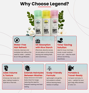 LEGEND Mousse de coiffage 240ML Mousse volumisante légère et solide qui crée de la plénitude Styling flexible pour salon et usage quotidien - Product Image 3