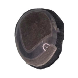 Toupet pour homme Taz Hair, perruque 100% cheveux humains, densité brute 60%-150%, cheveux indiens Remy, pièces imperméables, vague d'eau - Product Image 5