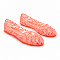Nouvelles sandales de plage en gelée à bout fermé, style minimaliste, talon plat, élégantes, décontractées et polyvalentes pour l'extérieur