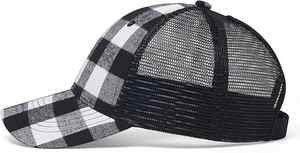 หมวกเบสบอลผ้าฝ้ายปรับได้5แผงหมวกทรกเกอร์ทำจากผ้าฝ้ายคลาสสิกยอดนิยม - Product Image 5