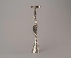 Attractive Nickel Plated Candle Holder <b>Pillar</b> for Home Decoration Christmas <b>Lighting</b> Equipment Aluminum Candle <b>Pillar</b> Holder - Product Image 3