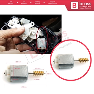 Actuador de Cerradura de Puerta BGE673 FC280 con Engranaje Grande para Serie 7 F01 F02 F03 F04 2008-2015 - Product Image 5