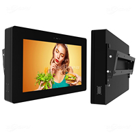Señalización Digital para Montaje en Pared Exterior de 55'', Pantalla Legible Bajo la Luz Solar de 2000nits, HD, Resistente al Agua IP65, Protección de 10KV, Sistema de Refrigeración por Aire
