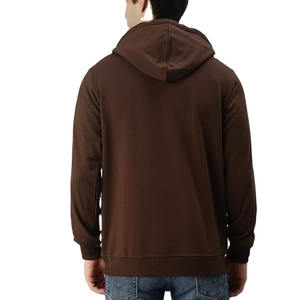 เสื้อฮู้ดผ้าฝ้ายโอเวอร์ไซส์สำหรับผู้ชายเสื้อฮู้ดผ้าคอตตอนโอเวอร์ไซส์พร้อมโลโก้เสื้อฮู้ดแบบยูนิเซ็กส์ - Product Image 2