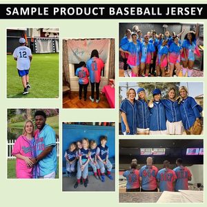 Maillot de baseball rayé entièrement numérique, mode sportive décontractée, personnalisation par sublimation, uniforme d'équipe, tenue de baseball - Product Image 5