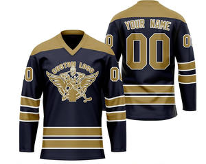 Jersey de Hockey sobre Hielo Tenzo Intl 2026 de Alta Calidad, Sublimación Personalizada, Logotipo Personalizado, Material de Poliéster y Elastano, Secado Rápido y Transpirable - Product Image 6