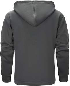 Sweats à capuche personnalisés pour hommes 100% coton lourd luxe qualité bouffant impression surdimensionné Streetwear pulls à capuche - Product Image 3