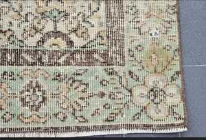 ชุดพรมปูพื้นขนแกะทำมือสไตล์วินเทจของตุรกีคอลเลกชั่นที่มีเอกลักษณ์ในรูปแบบนามธรรม - Product Image 2