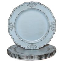 Plaque de présentation en métal de luxe pour une décoration de table à manger élégante adaptée aux mariages, banquets et restaurants