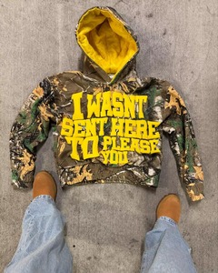 เสื้อฮู้ดดี้ Bomery 2025 รุ่นสั่งทำพิเศษสำหรับผู้ชาย ทรงปกติ ผ้าฝ้าย 100% หนานุ่ม สำหรับฤดูหนาว สไตล์สตรีทแวร์ กันยับ ลายพราง ผ้าเฟรนช์เทอร์รี่ แบบ 3 มิติ - Product Image 4