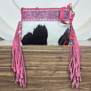 กระเป๋าสะพายพาดลำตัวหนังแท้สำหรับผู้หญิงทำมือเป็นเครื่องมือทำมือ - Product Image 1