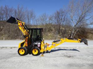 ราคาโรงงาน รถแบคโฮ JCB 1CX พร้อมหัวตักด้านหน้าและหัวตักล้อ  เครื่องยนต์ Perkins ปั๊มไฮดรอลิกและมอเตอร์ Huade - Product Image 2