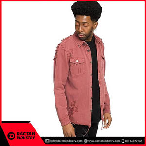 Men's New Style Black Street Color Denim <b>Jacket</b> <b>Fur</b> <b>Lined</b> for Fall Winter Season Good Design Canvas <b>Jacket</b> - Product Image 6