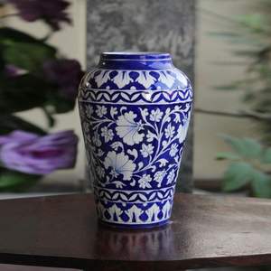 Jarrón de flores secas de cerámica con forma de jarrón de lujo personalizado de calidad superior para decoración de Hotel, hogar y oficina - Product Image 3