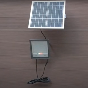 Proyector LED de panel solar programable de potencia de 300W, luces de jardín con control remoto, Paquete 1 - Product Image 3