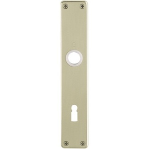 202SP F1/ Natural Color F1 BB 72 mm HOPPE Long Shield Pair for Door & <b>Window</b> <b>Handles</b> - Product Image 1