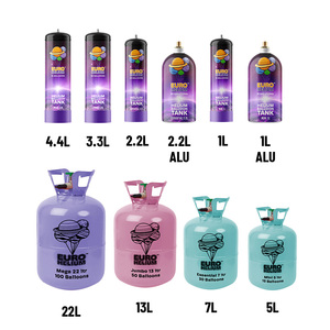 7L Steel Helium Gas Cylinder Wholesale | Fills 30 <b>Balloons</b> | 27 BAR Europe Made | Bulk Supply | OEM Available - Product Image 3
