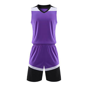 Fournisseur d'uniformes de basketball OEM, ensemble maillot et short pour équipe professionnelle, tissu respirant et léger, personnalisation de la marque, été - Product Image 2