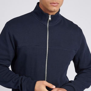 Nouveaux pantalons pour hommes 2 pièces ensembles hommes décontracté Streetwear survêtements vierges col zippé survêtement à manches longues ensemble pour hommes - Product Image 6