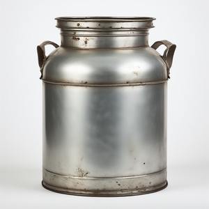 Boîte de lait galvanisée artisanale avec finition patinée rustique Détails artisanaux conçus pour des intérieurs décoratifs et fonctionnels - Product Image 2