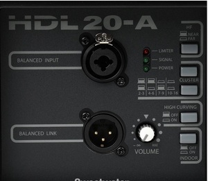 ลำโพง RCF 2คู่โมดูลการจัดเรียงสายที่ใช้งาน HDL20-A HDL20A - Product Image 3