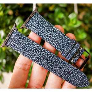 Vente en gros de bracelets de montre Luxali Stingray en cuir 20mm personnalisés, meilleur fournisseur vietnamien - Product Image 6