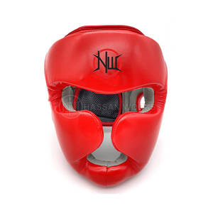 Protège-tête de boxe en cuir de haute qualité avec design personnalisé, taille et couleur personnalisables, durable, léger, confortable, unisexe - Product Image 1