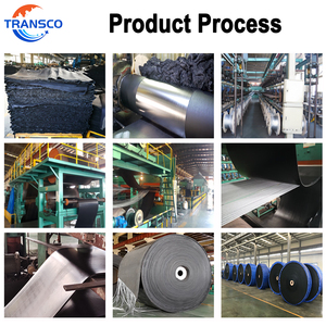 Dayanıklı Yüksek Çekme Dayanımlı Çelik Halatlı Konveyör Bant Düşük Uzama Oranı ile Kömür Madeni Limanı Uzun Mesafe Ağır Yük Malzeme Taşımacılığı için - Product Image 5