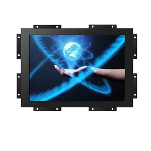 15.6 Inch Lcd Industrial Monitor Ip65 Waterproof Auto Embedded Capacitive Touch Screen Display Industrial Panel Pc Monitor