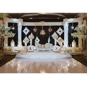 Modern Silver Fiber <b>Frame</b> <b>Vintage</b> Classic Wedding Decorations for Western & Asian Stages Professional <b>Photo</b> <b>Frames</b> - Product Image 1