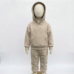 Conjuntos de Chándales Personalizados para Niños, Transpirables, de Invierno, Talla Grande, Conjunto de Dos Piezas con Capucha, Conjuntos de Ropa de Forro Polar Unisex de Alta Calidad - Product Image 5