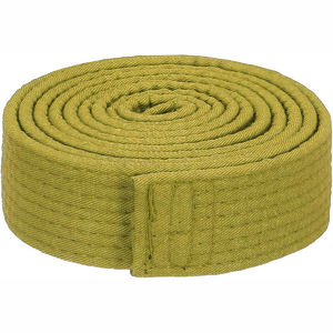เข็มขัดศิลปะการต่อสู้ Jiu-Jitsu สำหรับคาราเต้ผ้าฝ้าย - Product Image 3
