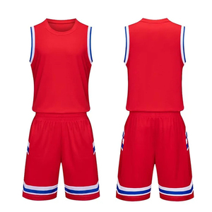 Maillot de basket-ball personnalisé pour homme, fabriqué directement par le fabricant, anti-bactérien, séchage rapide, respirant, grande taille, 100% polyester - Product Image 2
