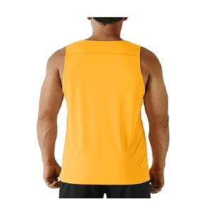 Nouveau design décontracté couleur unie pour hommes 100% coton manches en jersey simple moins col rond débardeur pour hommes du Bangladesh meilleur prix - Product Image 2