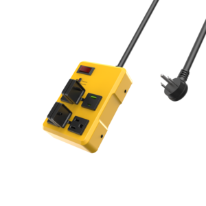 4 cửa hàng Heavy Duty <span class=keywords><strong>Power</strong></span> Strip với 2 cổng USB (1 USB-C) bảo vệ tăng 15 amps multi-cắm mở rộng dây cho hội thảo nhà để xe - Product Image 6