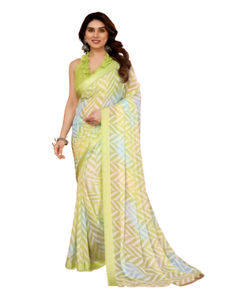 ELITE BRIDAL Ropa de boda india pakistaní Verano/Invierno Fancy Peso ligero Seda Tipo Sarees Samuthrika/Vasthra Kalas Estilo - Product Image 1