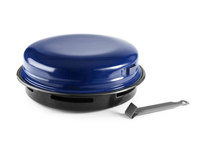 Griglia barbecue portatile per fornello a gas, acciaio smaltato, 32 cm. (Ibili 980032) - Product Image 2