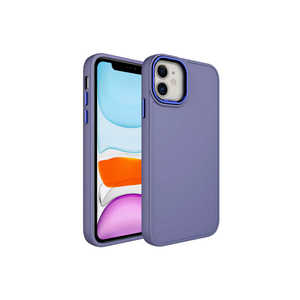 Coque de protection antichoc de luxe LCKC pour iPhone 11 Plus, cadre métallique, design bouton, anti-traces de doigts, étui en silicone PC INS - Product Image 1