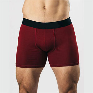Soft Custom Logo & Colors <b>Men's</b> Boxers <b>Briefs</b> Anti-Bacterial Breathable Quick Dry Features Woven Fabric High Quality <b>Underwear</b> - Product Image 1