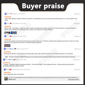 Estanterías de Almacenamiento de Acero de Carga Mediana para Garaje de 300 KG Ajustables de Fábrica con Protección Contra la Corrosión para Uso en Almacén - Product Image 3