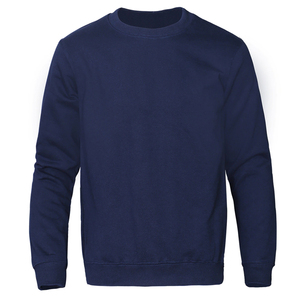 Custom Men's Crew Neck Hoodie Long Sleeve <b>Thick</b> <b>Fleece</b> Sweatshirt 100% Cotton for Winter Season Hoodies - Product Image 2