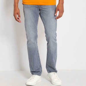 กางเกงยีนส์ผ้าเดนิมเข้ารูปพอดีตัวสำหรับผู้ชายเสื้อผ้าแนวสตรีทผ้าฝ้าย100% ใส่สบายไซส์ใหญ่พิเศษสำหรับฤดูหนาวตามสั่ง - Product Image 4