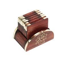 Posavasos de Resina con Aspecto Tradicional para Tazas de Té, Jarras de Cerveza, para Cocina, Artículos de Catering, Acabado en Resina - Product Image 4