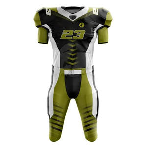 Uniforme de Fútbol Americano Transpirable de Talla Grande, Estilo Moderno, 100% Poliéster, Logotipo Personalizado, Venta al Por Mayor, Hecho en Pakistán, Alta Calidad, OEM - Product Image 1