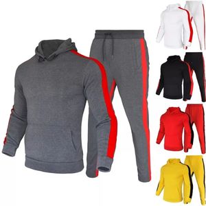 <b>Men's</b> New Fashion Eco-Friendly Long Sleeve Fleece Tracksuit Breathable Winter Casual Style with Printed Logo Hot Selling Sets - Product Image 6