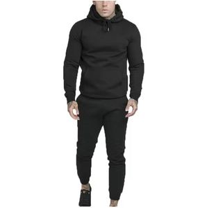 Ensemble survêtement à capuche et pantalon de survêtement à imprimé bouffant personnalisé ensemble sweat à capuche et pantalon de jogging unisexe surdimensionné pour hommes - Product Image 2